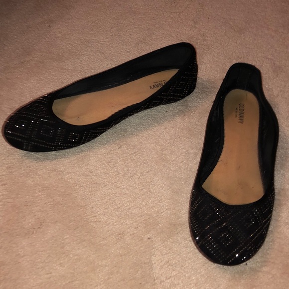 Black sequin flats - Picture 2 of 3